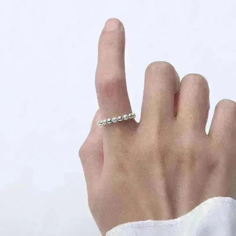 Women's Stylish And Simple Personality Sterling Silver Anxiety Ring - EX-STOCK CANADA