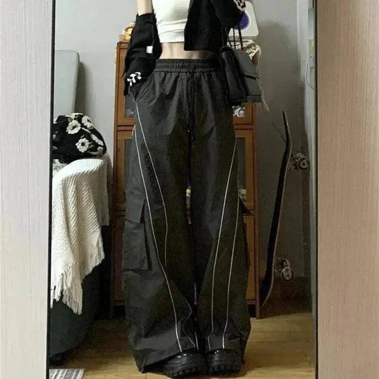 Damen Vintage Lässige Oversized Y2k Jogginghosen Hosen - EX-STOCK Canada