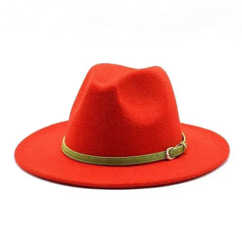 Women's Woolen Big Brimmed Jazz Felt Style Hat - EX-STOCK Canada