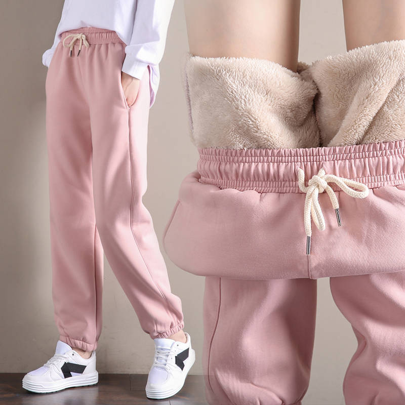 Women's plus fleece padded sweatpants EX-STOCK Canada