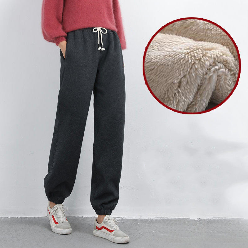Women's plus fleece padded sweatpants EX-STOCK Canada