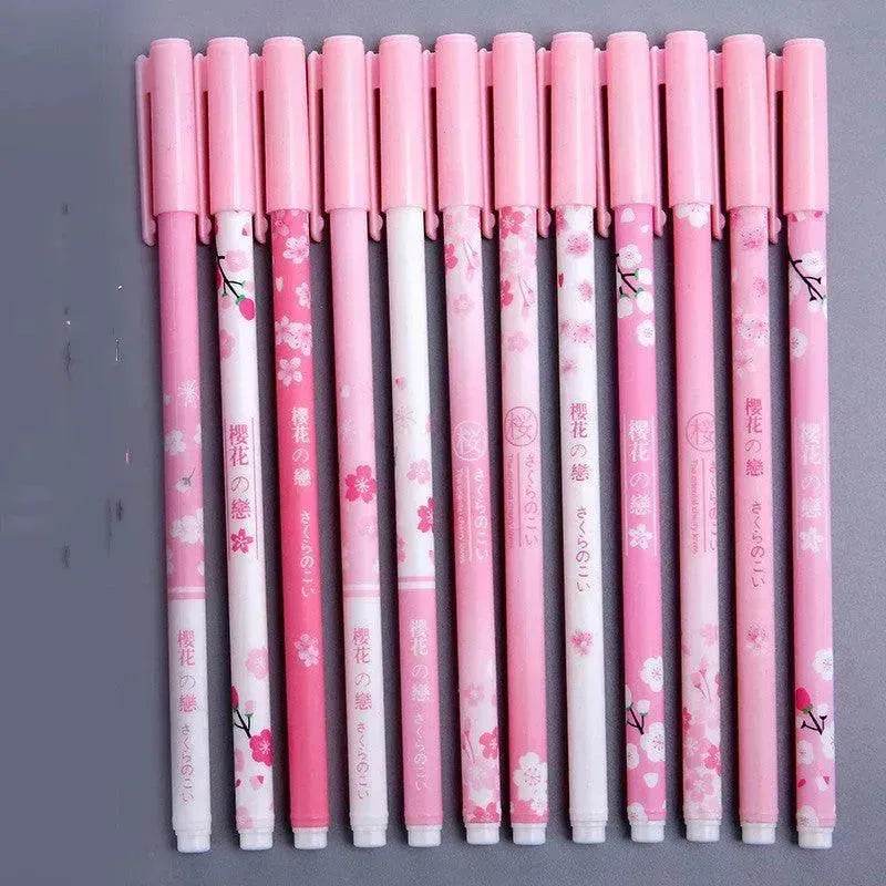 Stylo Gel Xueba École Fleur École Herbe Stylo Gel Mignon Étudiant - EX-STOCK Canada