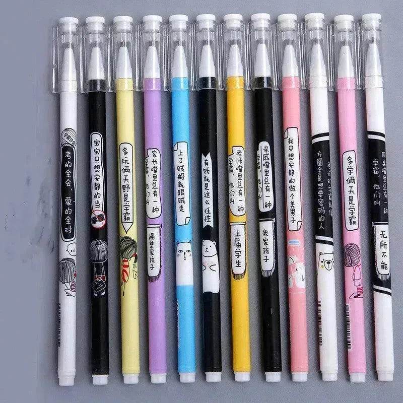 Stylo Gel Xueba École Fleur École Herbe Stylo Gel Mignon Étudiant - EX-STOCK Canada