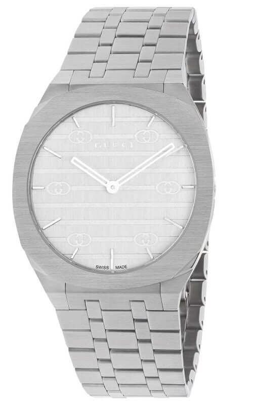 GUCCI 'GUCCI 25H' Steel Watch YA163407 - EX-STOCK Canada