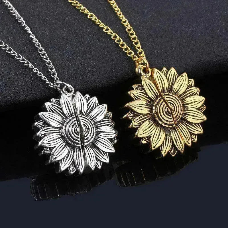 Collar de Girasol 'Eres Mi Sol' - EX-STOCK CANADA