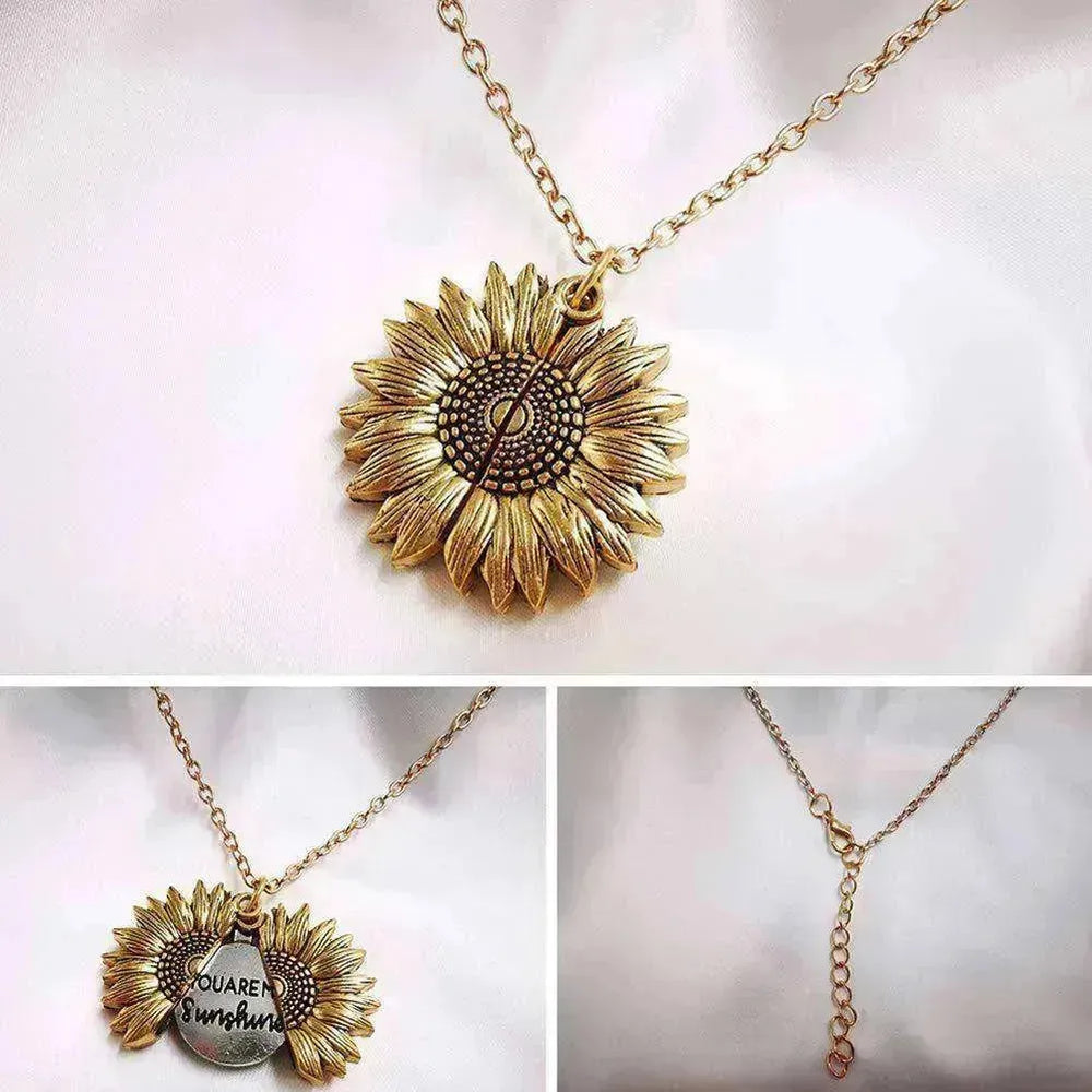 Collar de Girasol 'Eres Mi Sol' - EX-STOCK CANADA