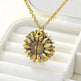 You Are My Sunshine Sunflower Necklace - EX-STOCK Canada