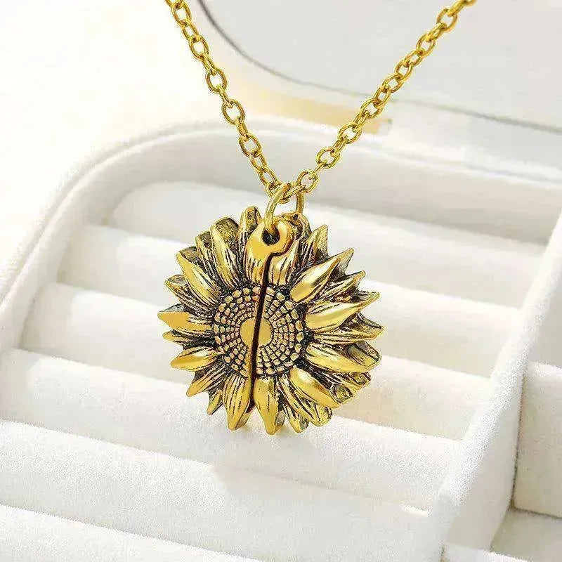 Collar de Girasol 'Eres Mi Sol' - EX-STOCK CANADA