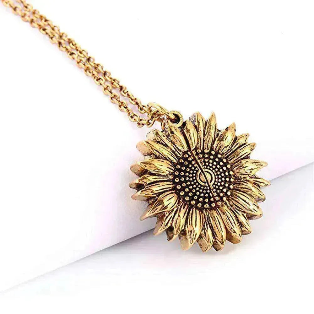 Collar de Girasol 'Eres Mi Sol' - EX-STOCK CANADA