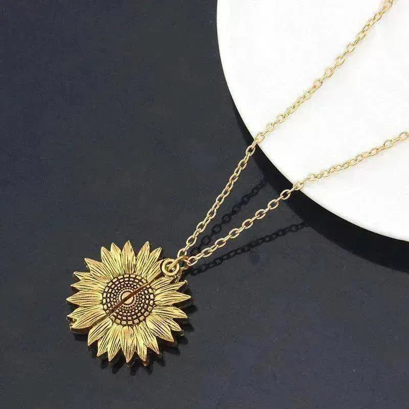 Collar de Girasol 'Eres Mi Sol' - EX-STOCK CANADA