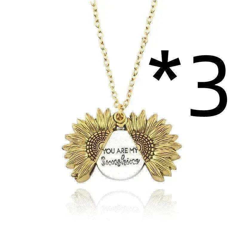 Collar de Girasol 'Eres Mi Sol' - EX-STOCK CANADA