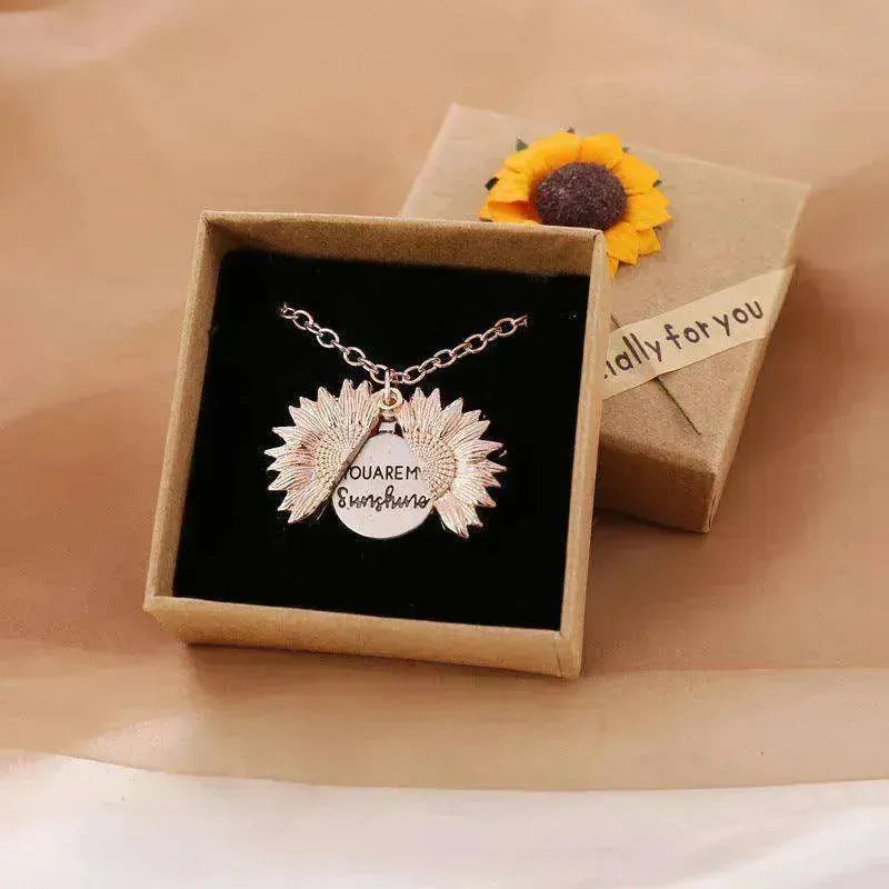 Collar de Girasol 'Eres Mi Sol' - EX-STOCK CANADA