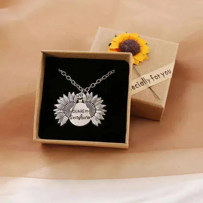 Collar de Girasol 'Eres Mi Sol' - EX-STOCK CANADA