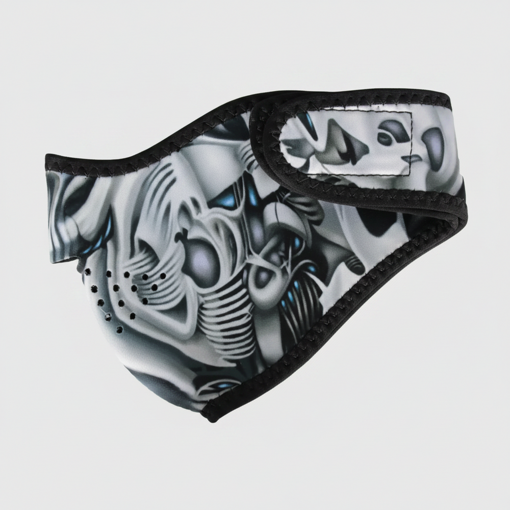 ZANheadgear Biomechanische Neopren-Halbmaske