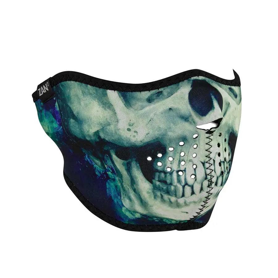 Demi-masque ZANheadgear en néoprène Peinture CrâneEX-STOCK Canada