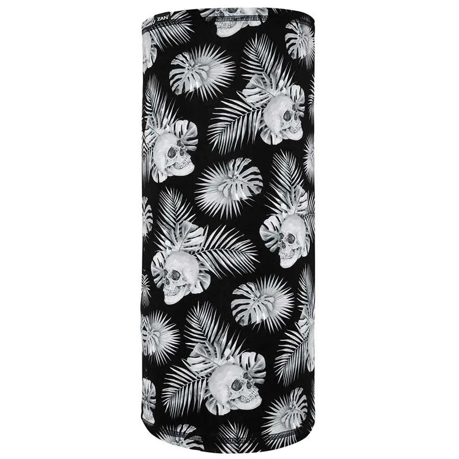 ZANheadgear Skull and Palm Leaves Motley Tube EX-STOCK Canada