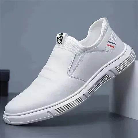 Men Shoes Black White Flats Walking Shoes Sneakers for Men - EX-STOCK Canada