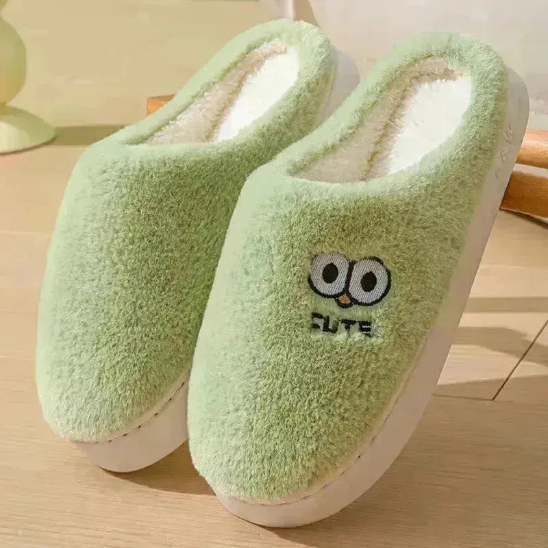 Mignon dessin animé Big-Eyes Pantres pour les couples hiver