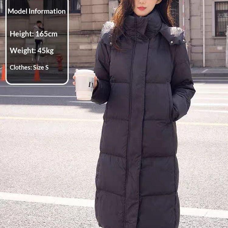 Off-season Down Jacket For Petite Women Long Style - EX-STOCK Canada