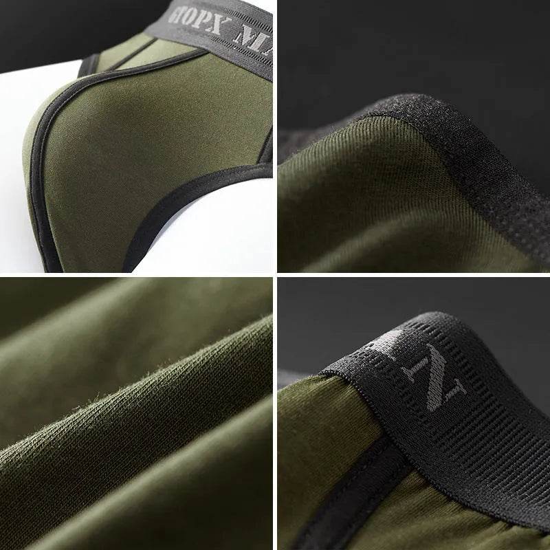 Otopx Thread Cotton Single-layer Elastic Briefs Pant underwear men - EX-STOCK Canada