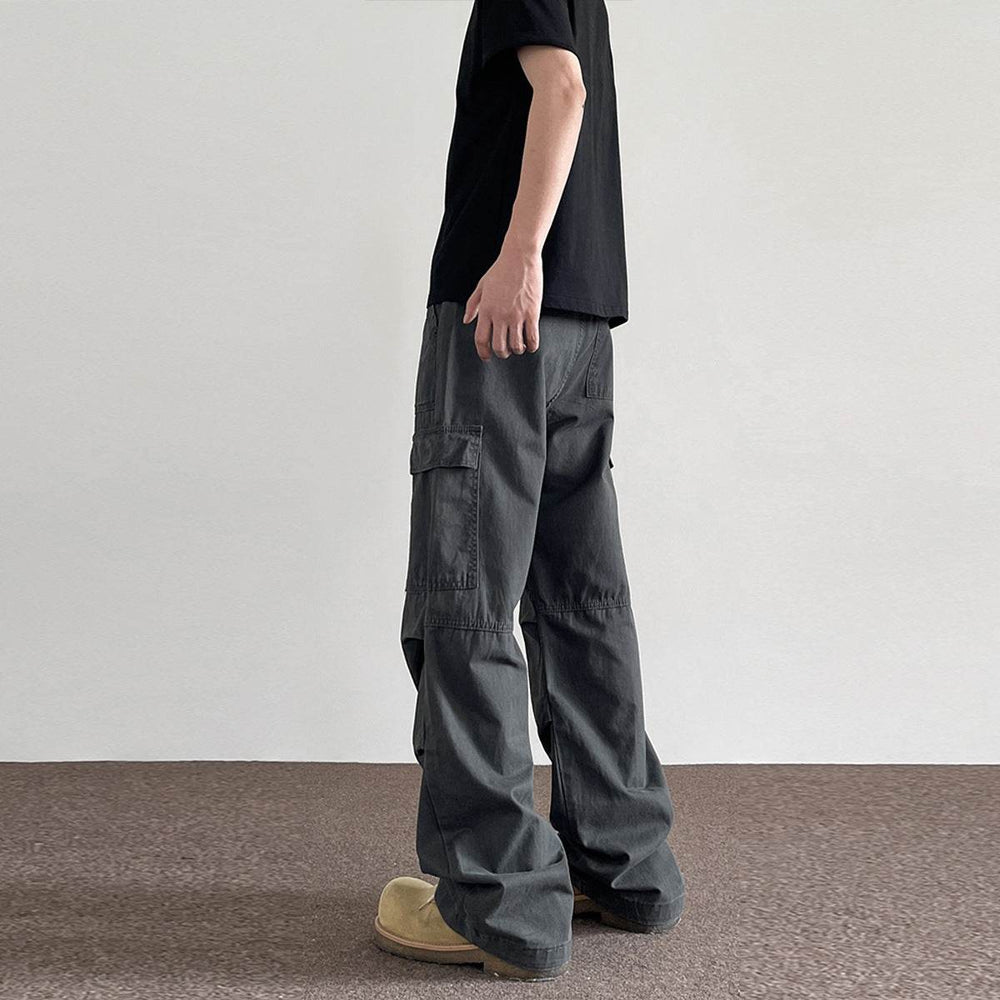 American Retro Washed Distressed Baggy Cargo pant trouser Men - EX-STOCK Canada