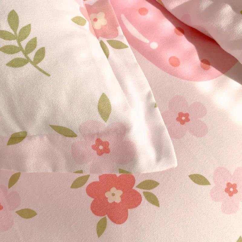 3 Piece Strawberry Duvet Cover Set Strawberry Print Bedding For Home Bedroom Decor Microfiber Quilt Cover Gifts Twin Full Queen King Size EX-STOCK Canada