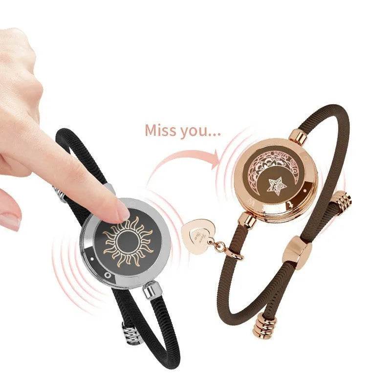 Lovers Sun-Moon Smart Sensing Couple Bracelet - EX-STOCK Canada