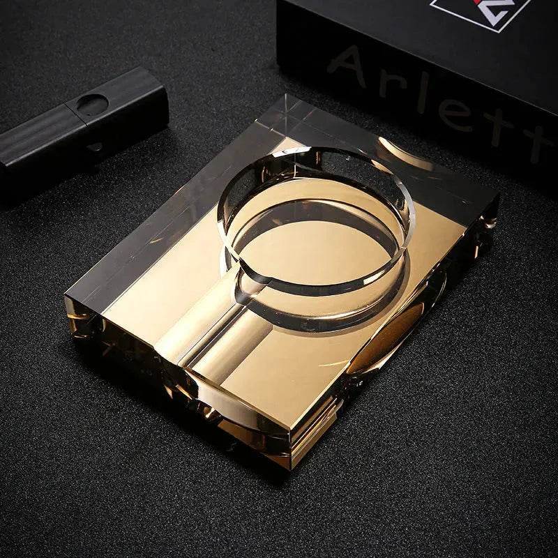 Luxury Crystal Glass Ashtray - EX-STOCK Canada