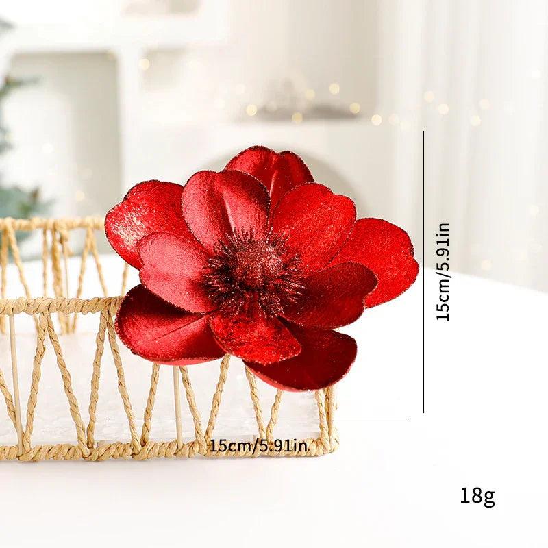 Christmas Flower Ornaments Christmas Tree Decorations EX-STOCK Canada