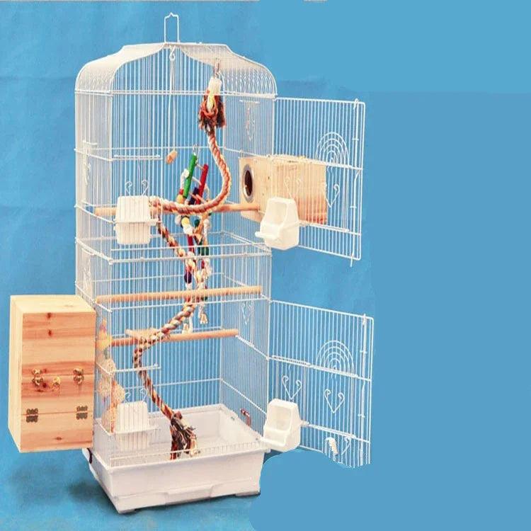 Cage à oiseaux portable en fil pour perroquet et animal de compagnieEX-STOCK Canada