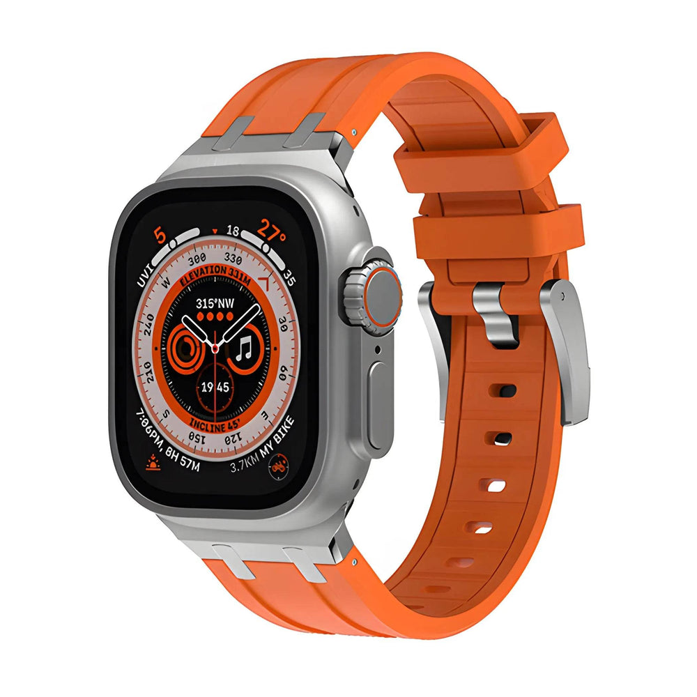 Liquid Silicone Sports Oak Butterfly Watch-buttom Strap - EX-STOCK Canada