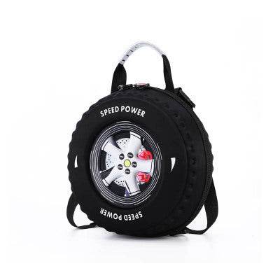 Kid's Small Schoolbag Personalized Creative 3D Cartoon Tire Kindergarten Backpack - EX-STOCK Canada