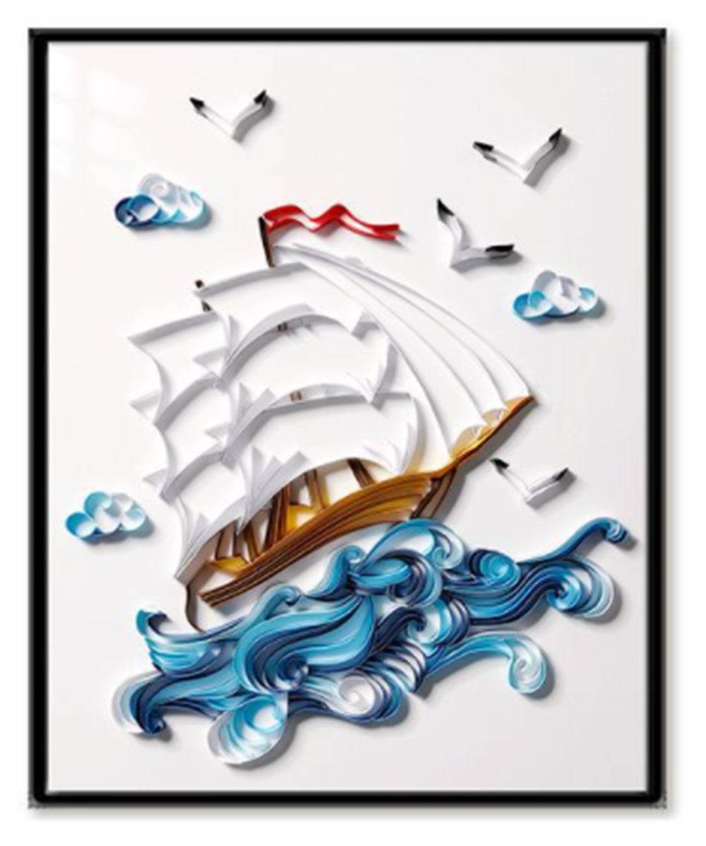 Quilted Paper Painting Creative Handmade Crafts - EX-STOCK Canada