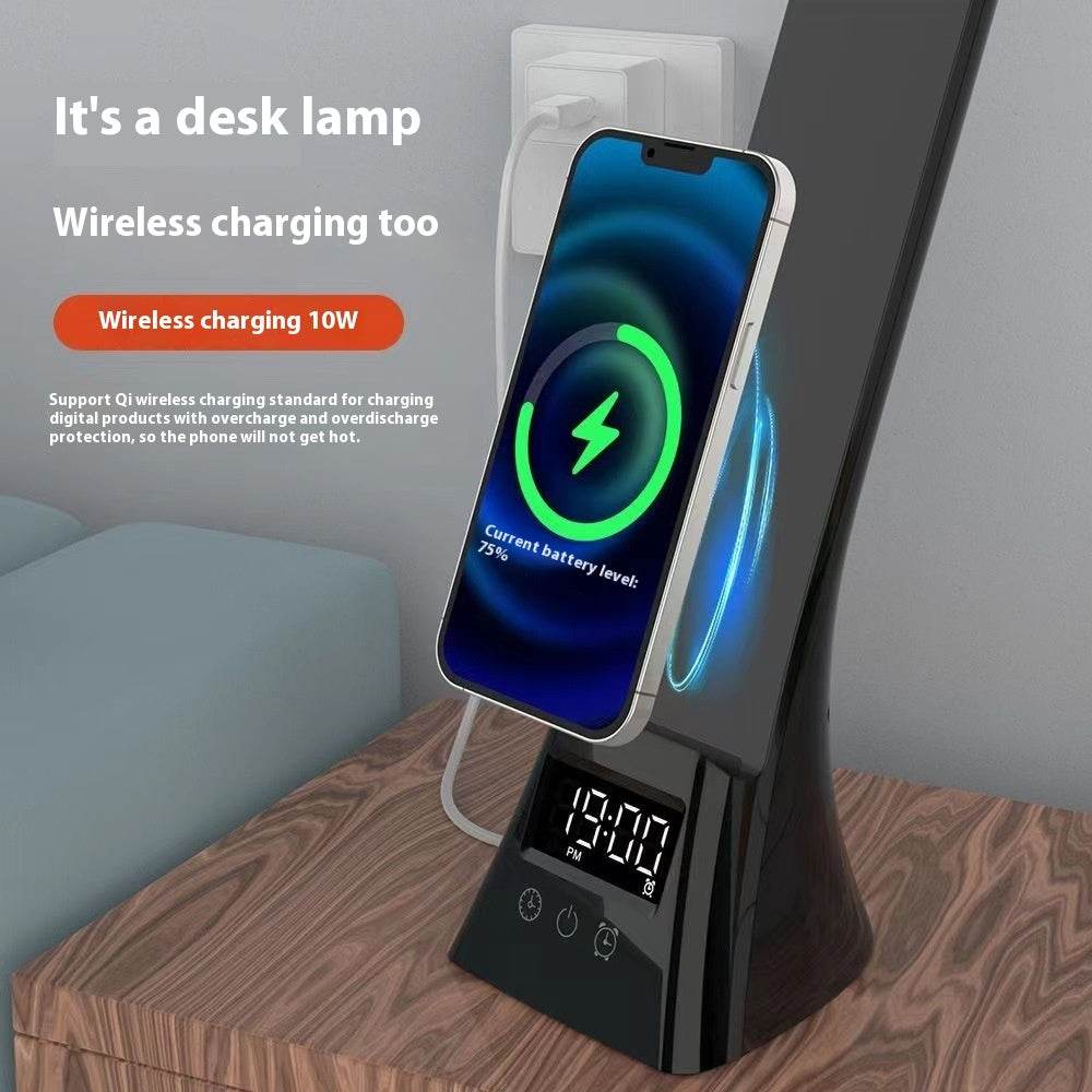 Wireless charging lamp with phone charger - EX-STOCK Canada