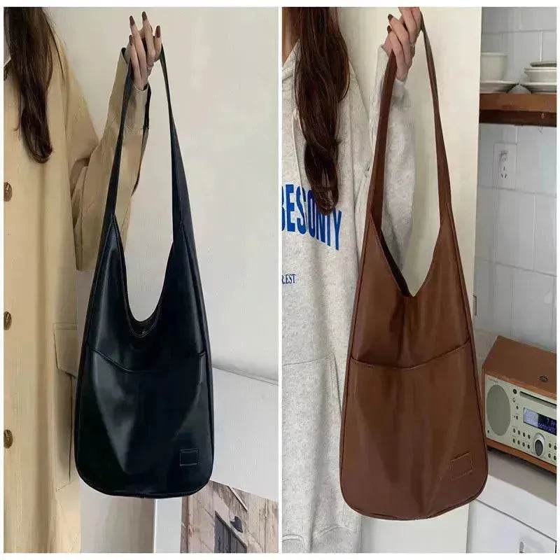 Fashion Tote Bag Large Capacity Casual Shoulder Bag Women's Commuting Handbag College Student - EX-STOCK Canada