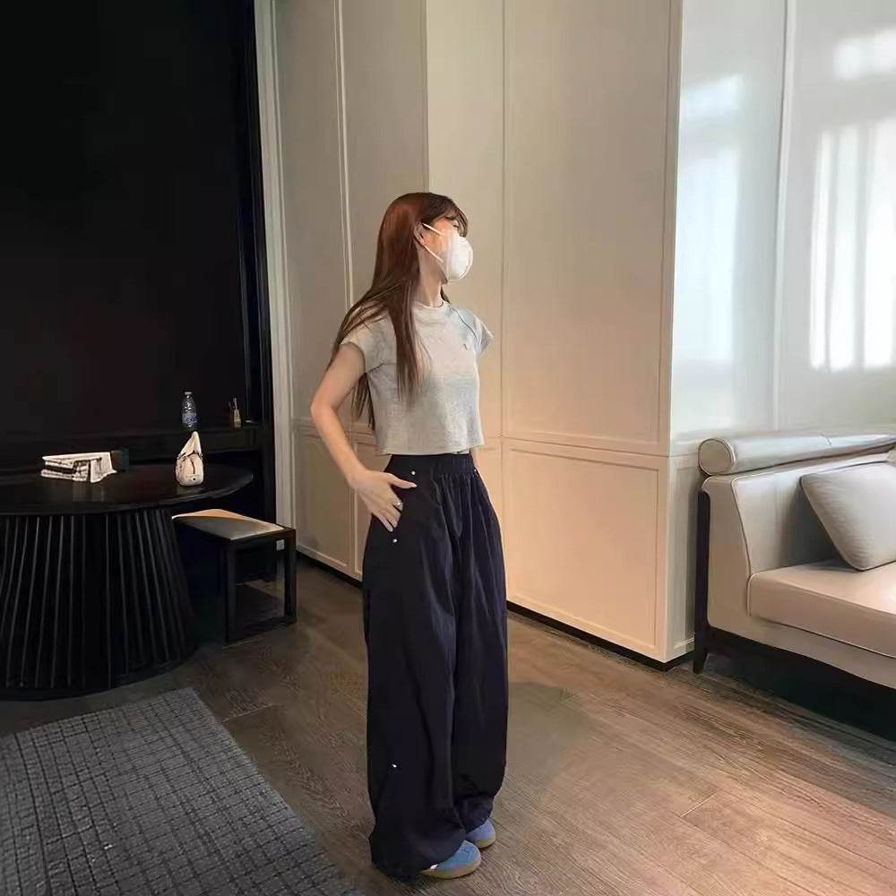 Casual Fashion Oversized Baggy Workwear Pant for women - EX-STOCK Canada
