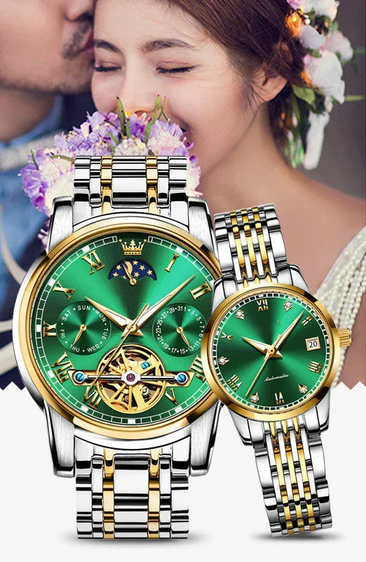 Couple's Automatic Pair Of Mechanical Watches EX-STOCK Canada