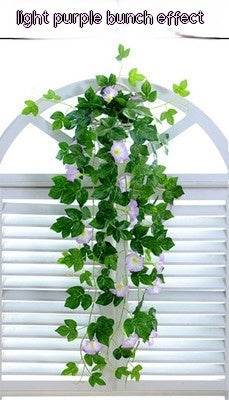 Simulation Plant Morning Glory Ratten For Wall Hanging Decoration Garlands - EX-STOCK Canada
