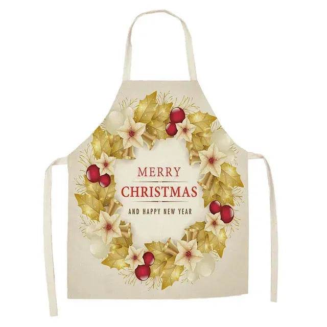 Personalized Christmas Aprons gifts idea for chefs bakers - EX-STOCK Canada