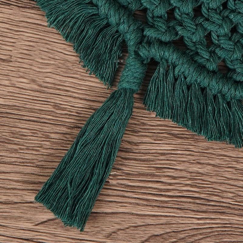 Hand-woven Cotton String Christmas Tree Decoration Pendant EX-STOCK Canada