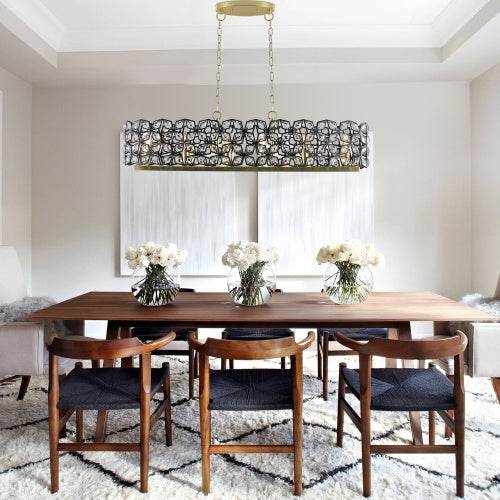 Modern Luxury Champagne Gold Oval Crystal Chandelier - EX-STOCK Canada