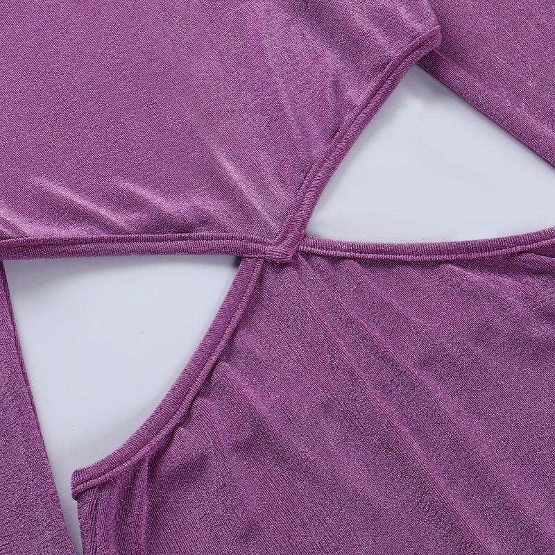 Sexy Backless Bandage Women Mini Dress Summer New Hollow Out Skinny Dresses - EX-STOCK Canada