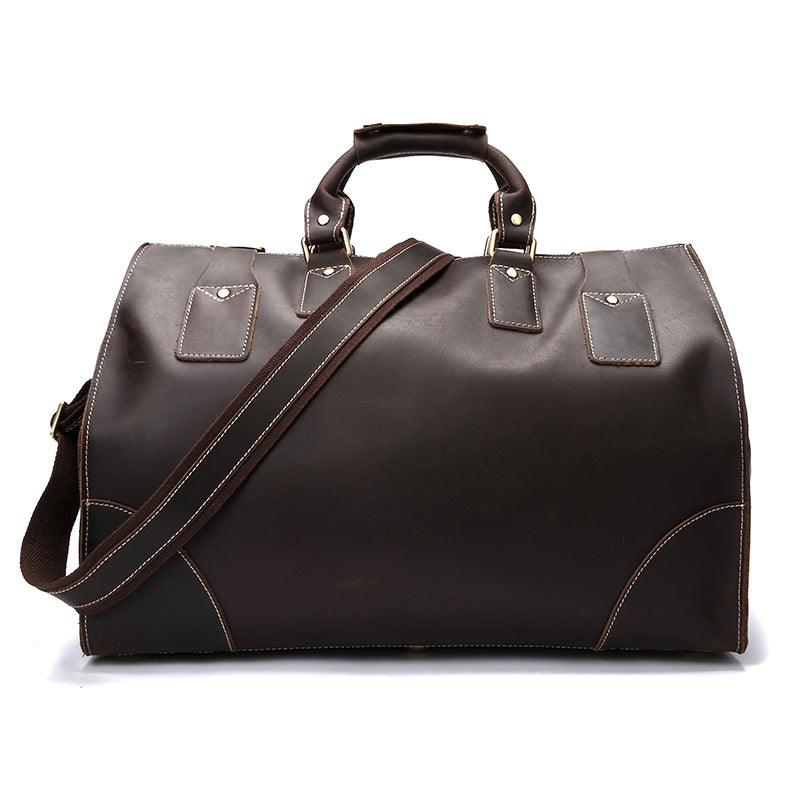 Vintage Rindsleder Herrentasche, großzügige Reisetasche, Leder-Schultertasche | EX-STOCK Canada