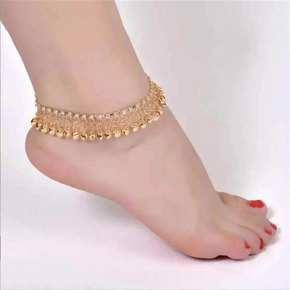 Retro Ethnic Style Beach Leisure Street Personality Drop Anklet - EX-STOCK Canada
