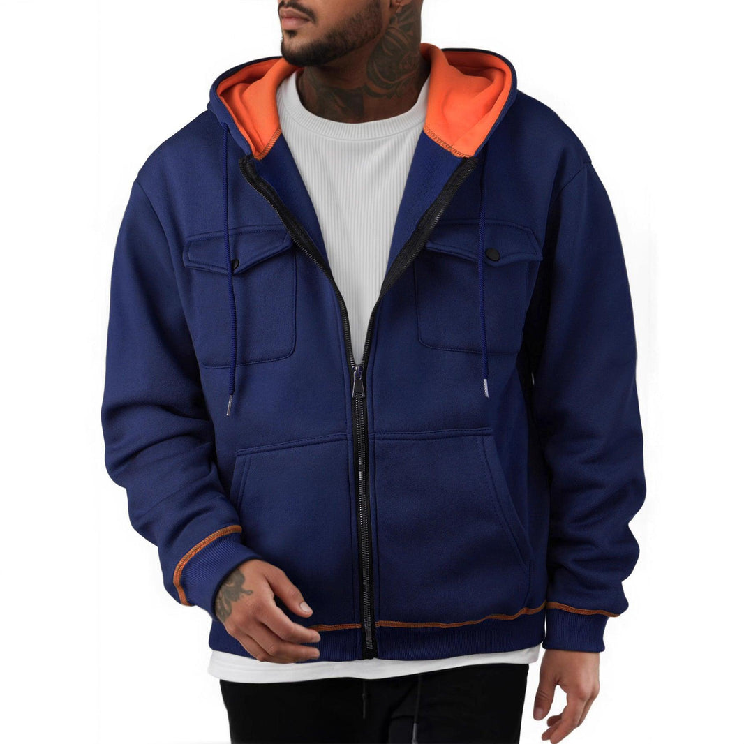 Herren Pullover mit Reißverschluss in ÜbergrößeEX-STOCK Canada