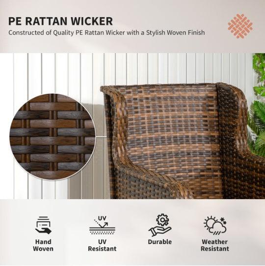 Pieces Patio Furniture Set EX-STOCK Canada