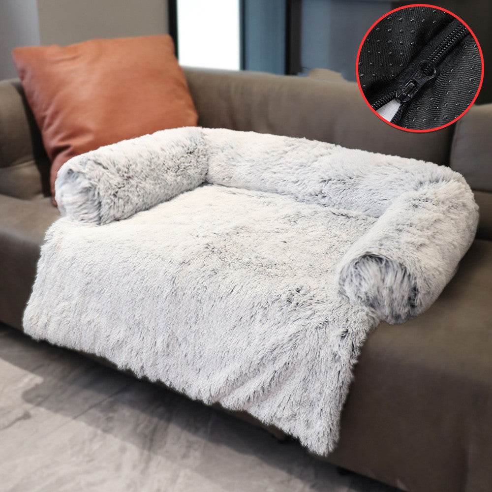 Removable Pet bed Mat Sofa Dog Bed Plush Pet Bed - EX-STOCK Canada
