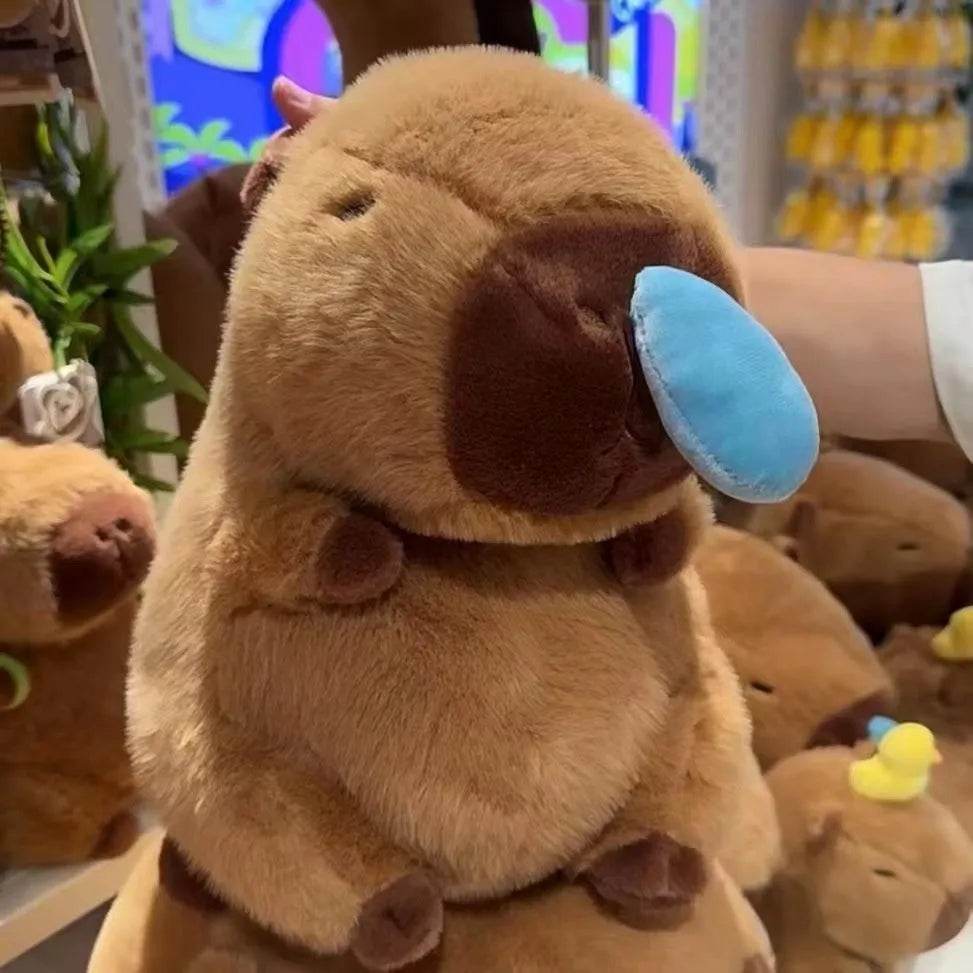 New Capibara Snot Withdraw Doll Doll Plush Toy Capybara Ugly And Cute Pillow Capybara Online Influencer Cute - EX-STOCK Canada