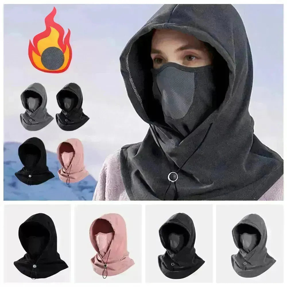 Maschera per il viso a piena vello invernale faccia invernale coprita il freddo balaclava