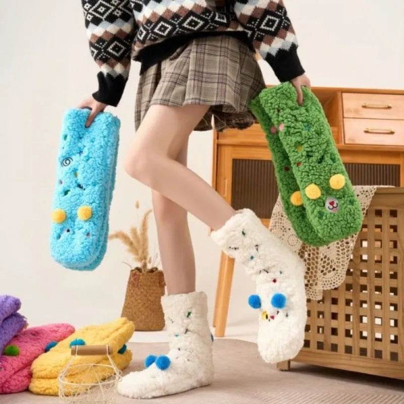 Cashmere Socks For Women Warm Floor - EX-STOCK Canada